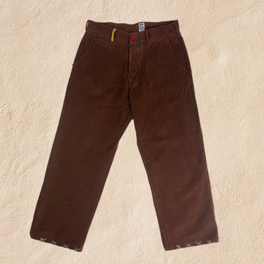 pantalone castagna