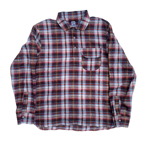 Camicia a quadri rossa