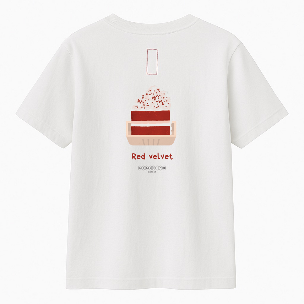 Red velvet T-shirt