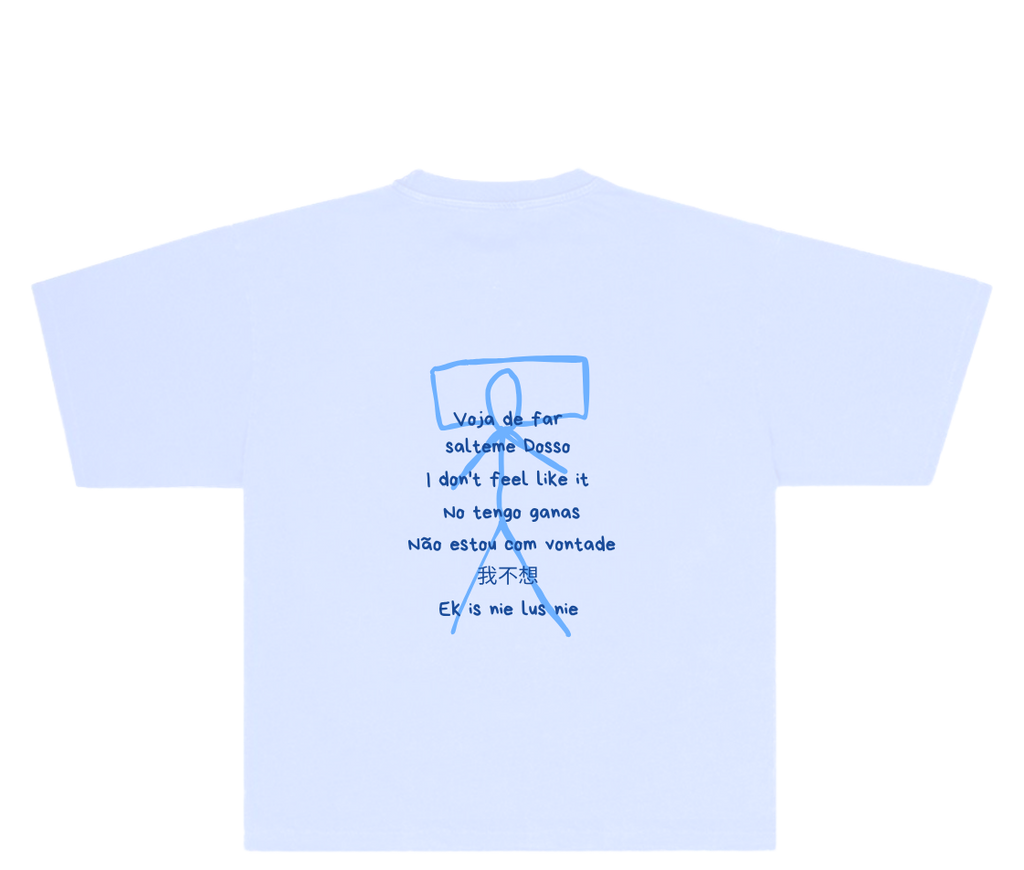 t shirt bianca sonno