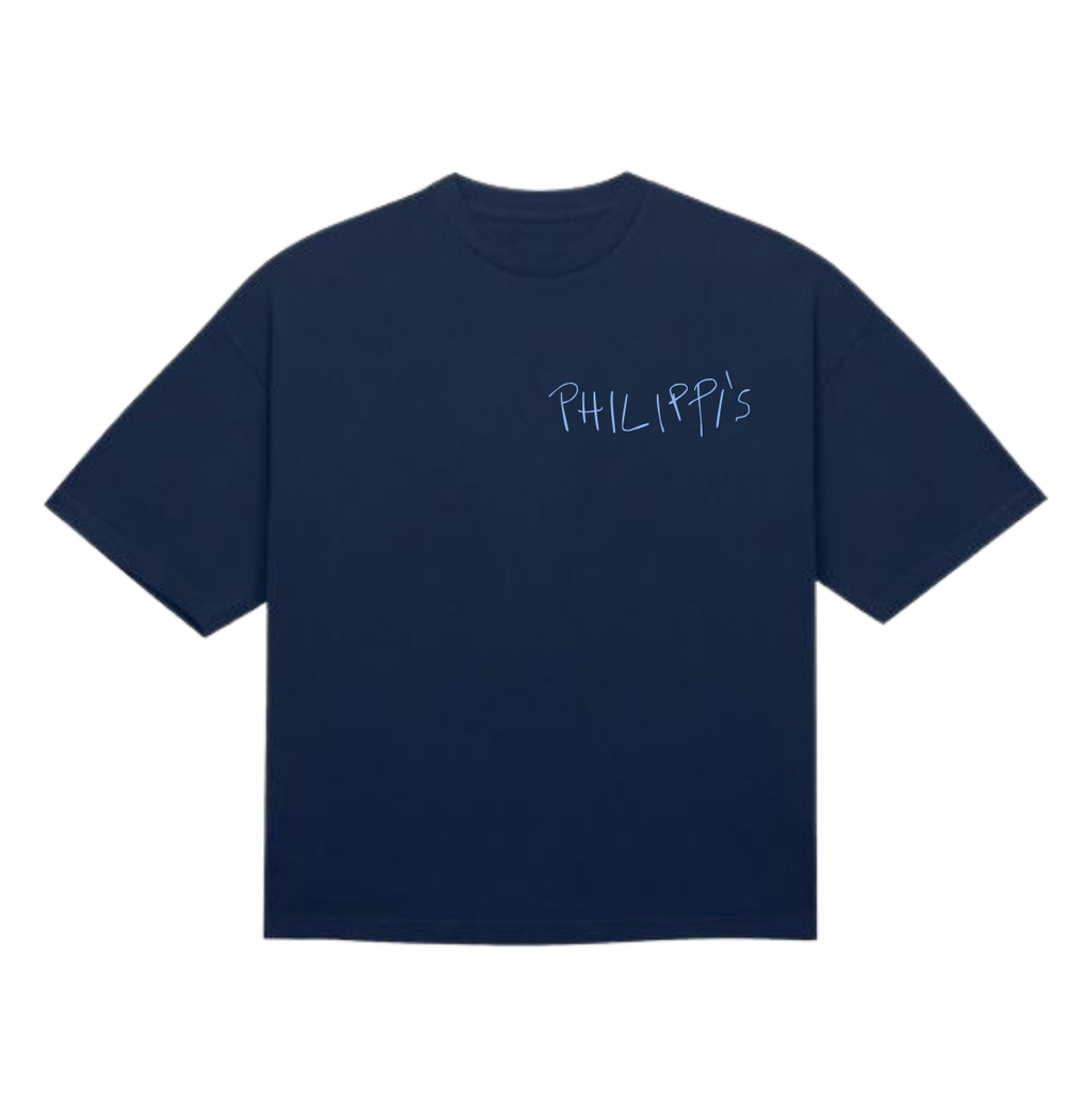 T-shirt blue faccio dopo