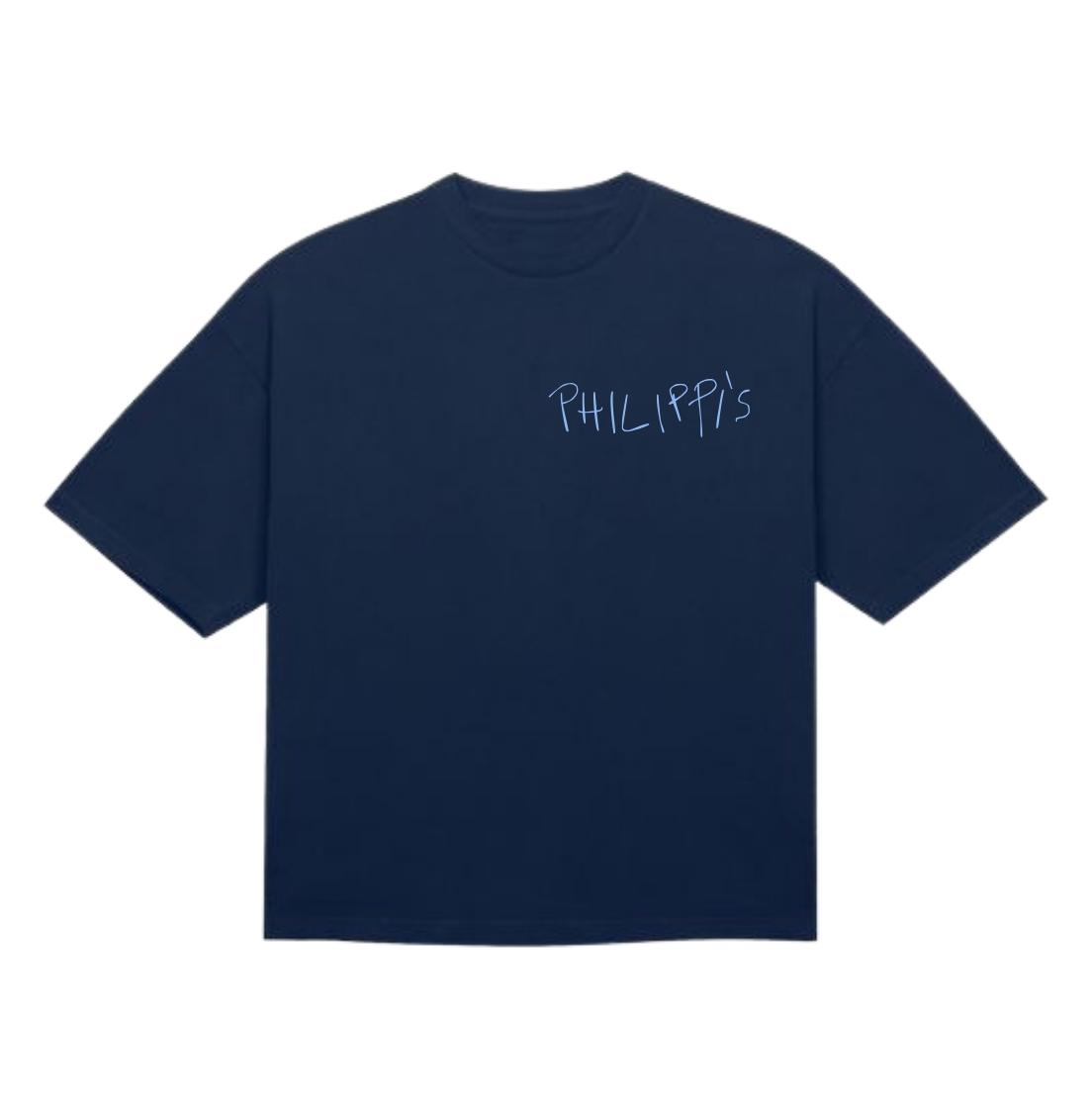 T-shirt blue faccio dopo