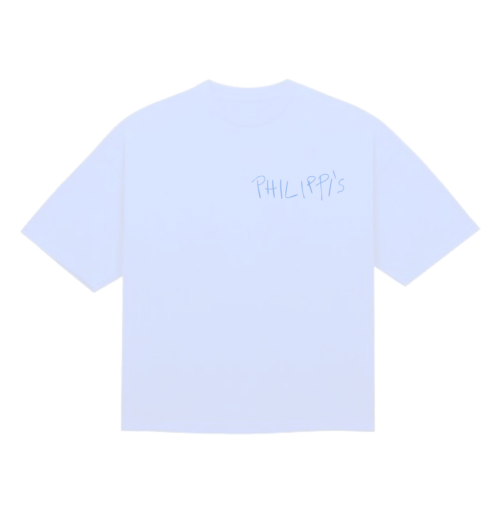 T-shirt bianca faccio dopo