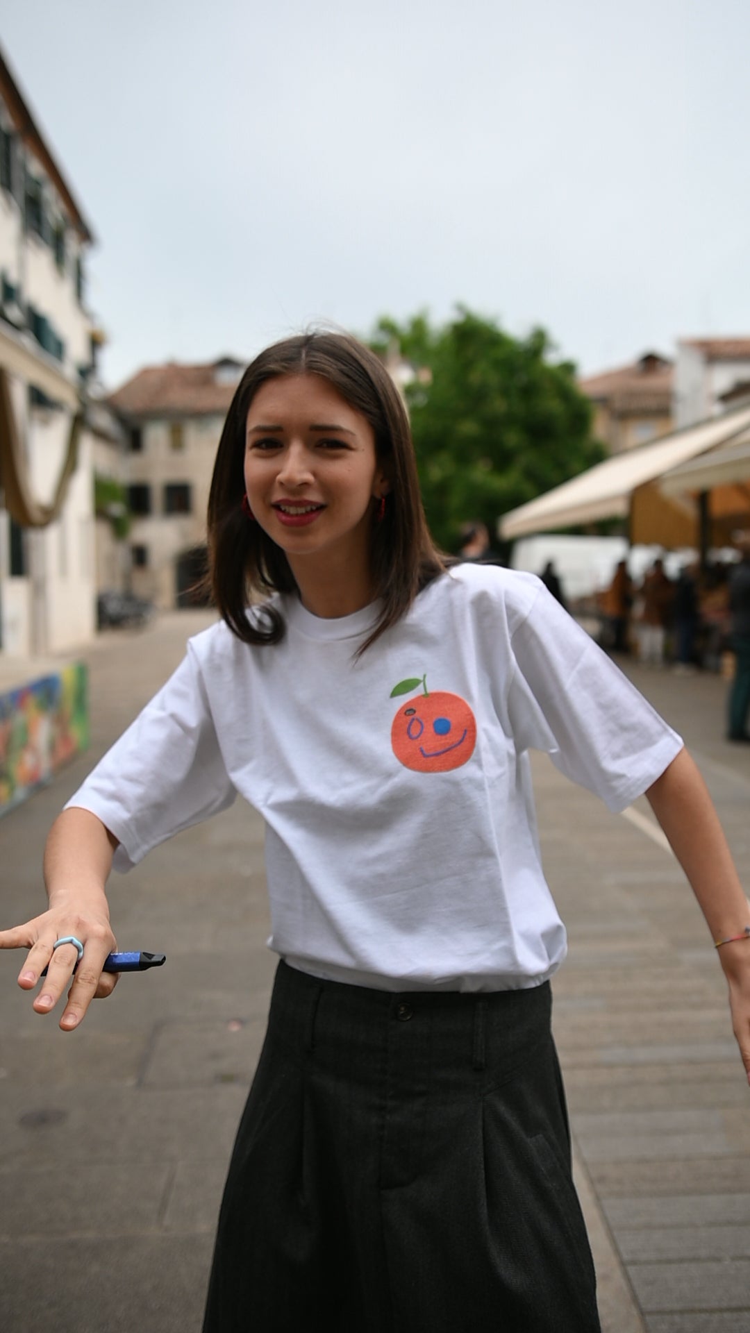 T-Shirt "arancia"
