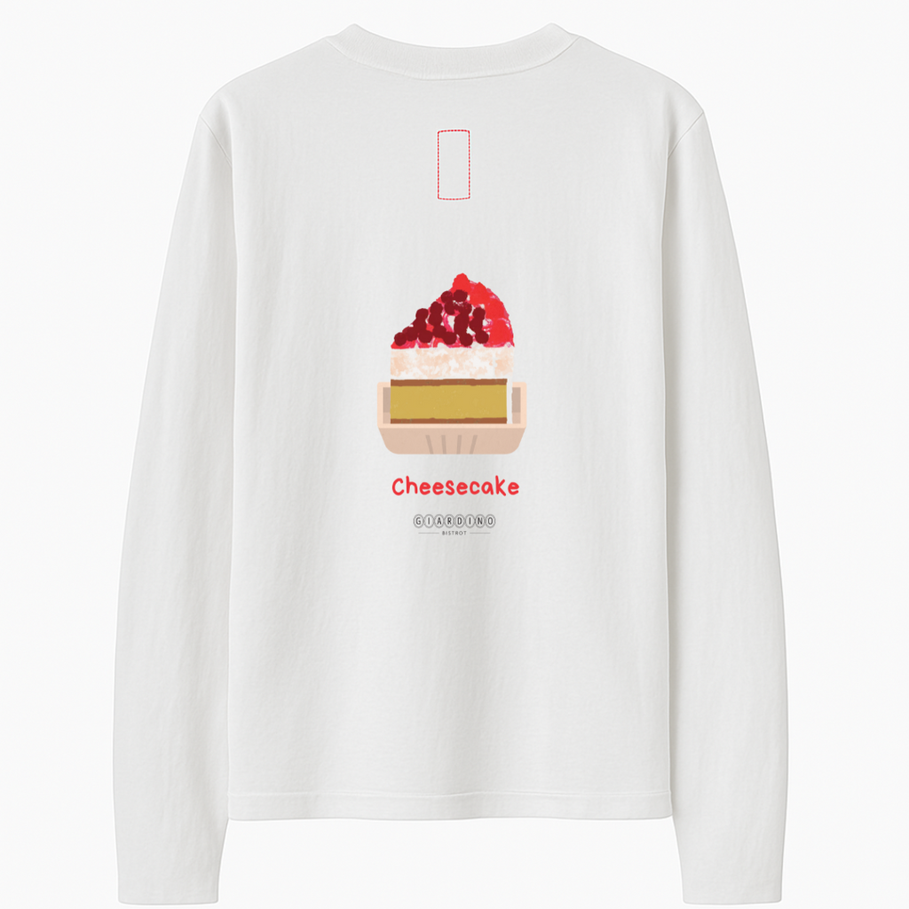 Long sleeve cheesecake