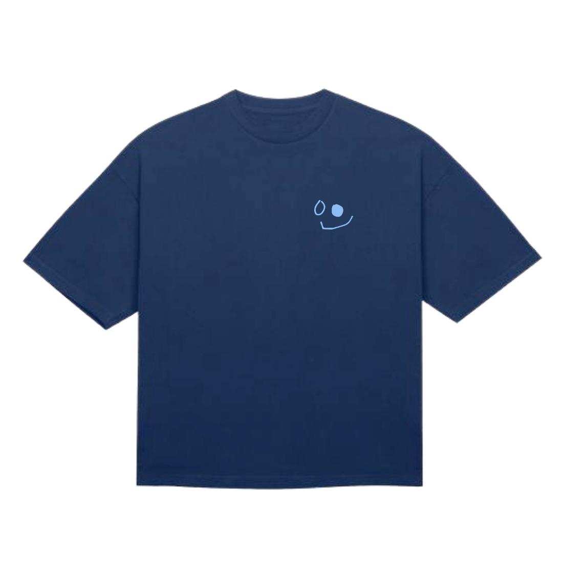 T-shirt blue non go voja